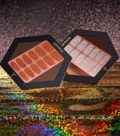 *About Tonight* - Láminas de decoración de uñas con glitter - C01 - Cheer The Year>Catrice Hot