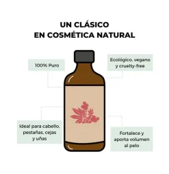 Aceite de Ricino Bio 100% puro><noscript><img width=