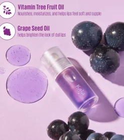 Aceite labial Juicy Glass - 04: Grape Glowtini><noscript><img width=