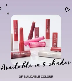 Aceite labial sólido con color Twist & Shine - Clear Sparkle>Technic Cosmetics Online