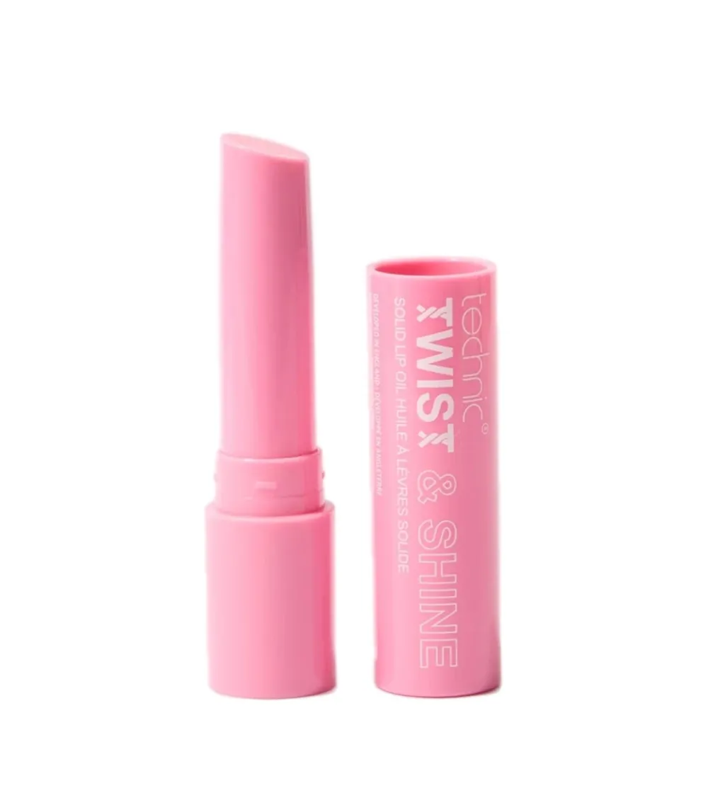 Aceite labial sólido con color Twist & Shine - Pink Sparkle>Technic Cosmetics Clearance
