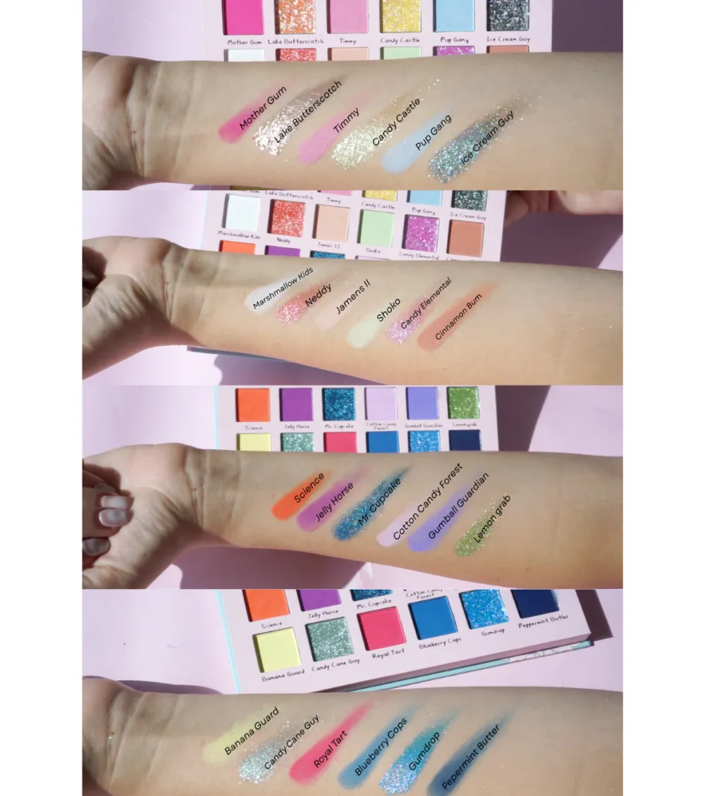 *Adventure Time* - Paleta de sombras Candy Kingdom>Lethal Cosmetics Hot