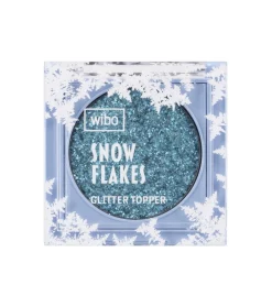 *All Ice On Me* - Topper sombra de ojos con glitter Snow Flakes - 01: Arctic Sky>Wibo Hot
