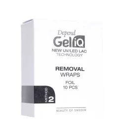 Bandas para quitaesmaltes Gel iQ Removal Wraps Folie Method 2>Depend Best