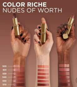 Barra de labios Color Riche Nude Intense - 505: Nu Resilient><noscript><img width=