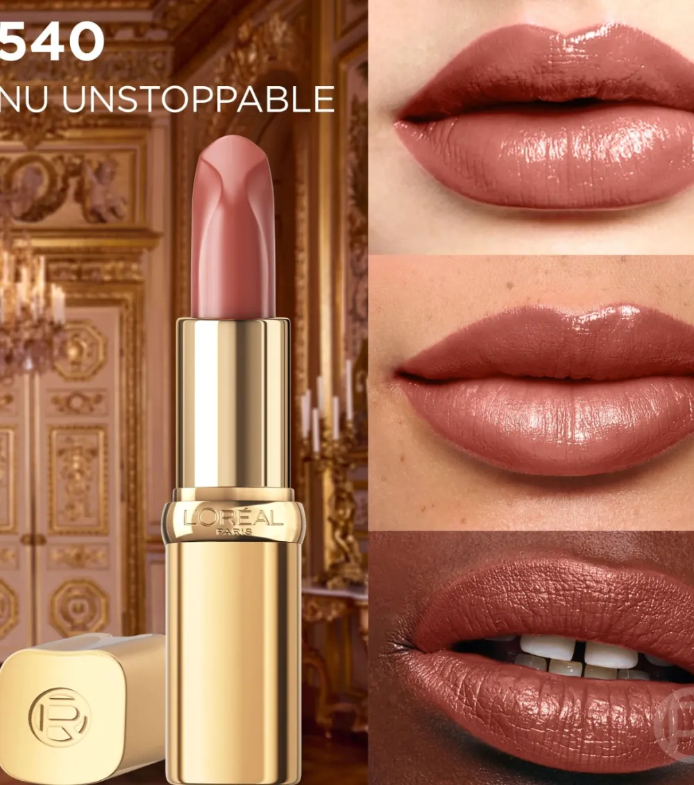 Barra de labios Color Riche Nude Intense - 540: Nu Unstoppable>Loreal Paris New