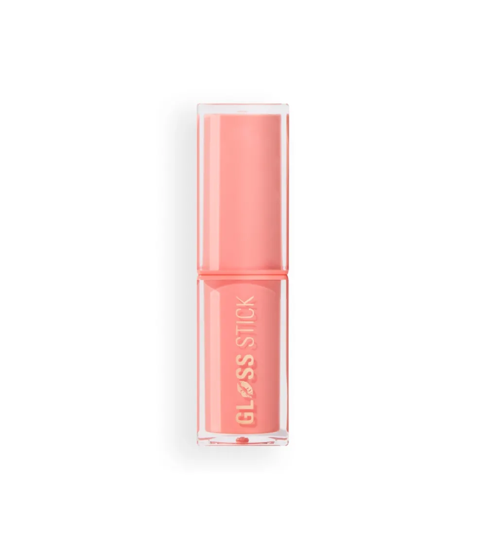 Barra de labios Pout Lip Gloss Stick - Shimmer Peach Sorbet Nude>Makeup Revolution Sale