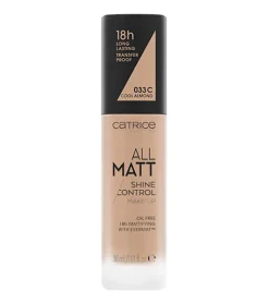 Base de maquillaje All Matt Shine Control - 033C: Cool Almond>Catrice Discount