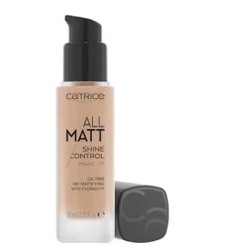 Base de maquillaje All Matt Shine Control - 033C: Cool Almond>Catrice Discount
