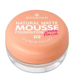 Base de maquillaje en mousse Natural Matte Mousse - 02>essence Sale