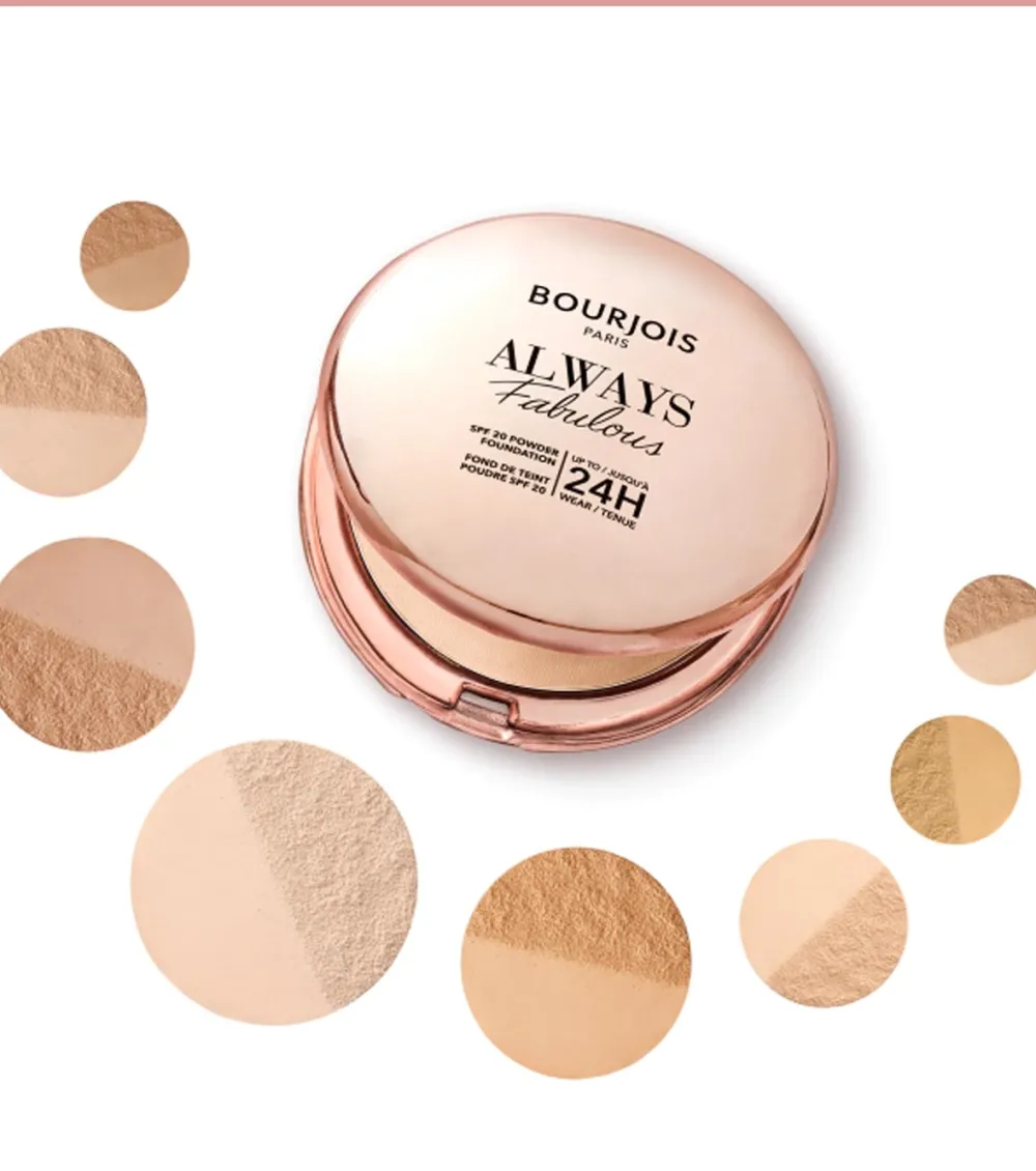 Base de maquillaje en polvo Always Fabulous SPF20 - 115: Golden Ivory>Bourjois Hot