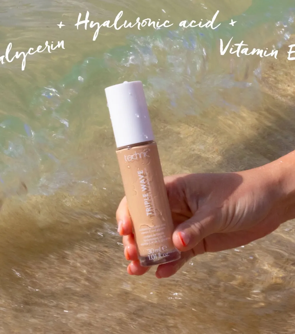 Base de maquillaje en sérum Triple Wave - Beige>Technic Cosmetics Online