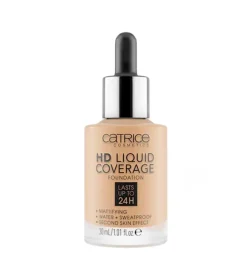 Base de maquillaje HD Liquid Coverage - 032: Nude Beige>Catrice Sale