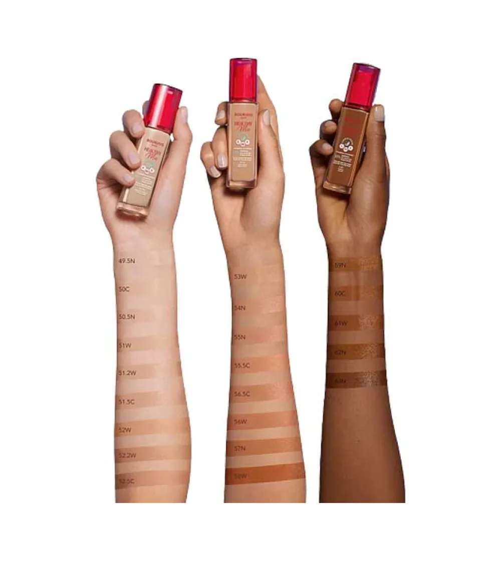 Base de maquillaje Healthy Mix Clean Foundation - 55N: Deep Beige>Bourjois Best