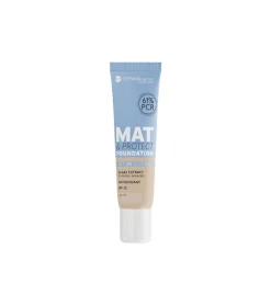 Base de maquillaje hipoalergénica Mat&Protect SPF25 - 02: Ivory>Bell