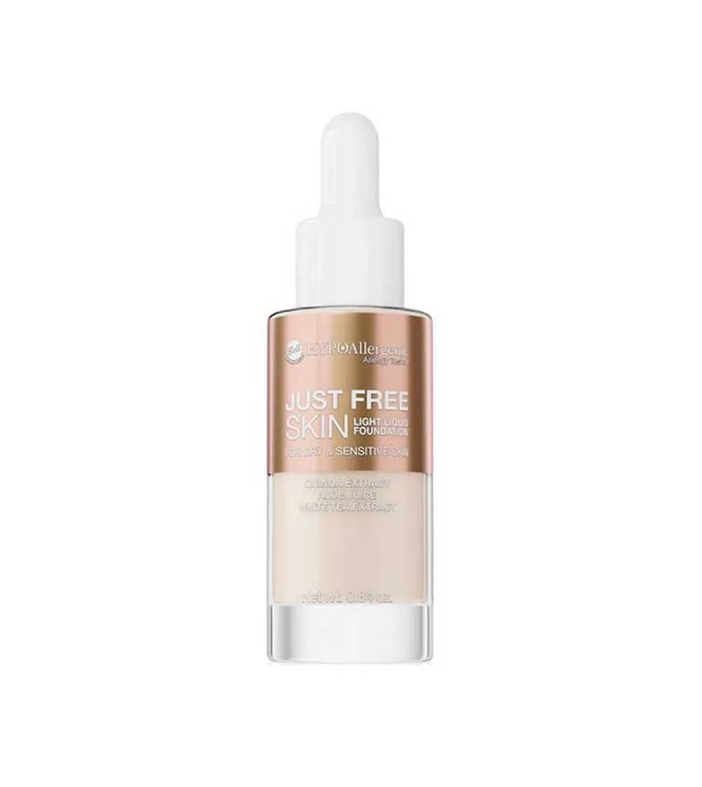 Base de maquillaje hipoalergénica Just Free Skin - 01: Light>Bell Clearance
