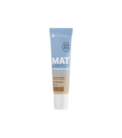 Base de maquillaje hipoalergénica Mat&Protect SPF25 - 08: Espresso>Bell