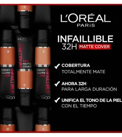 Base de maquillaje Infalible 32H Matte Cover - 315: Neutral Undertone><noscript><img width=