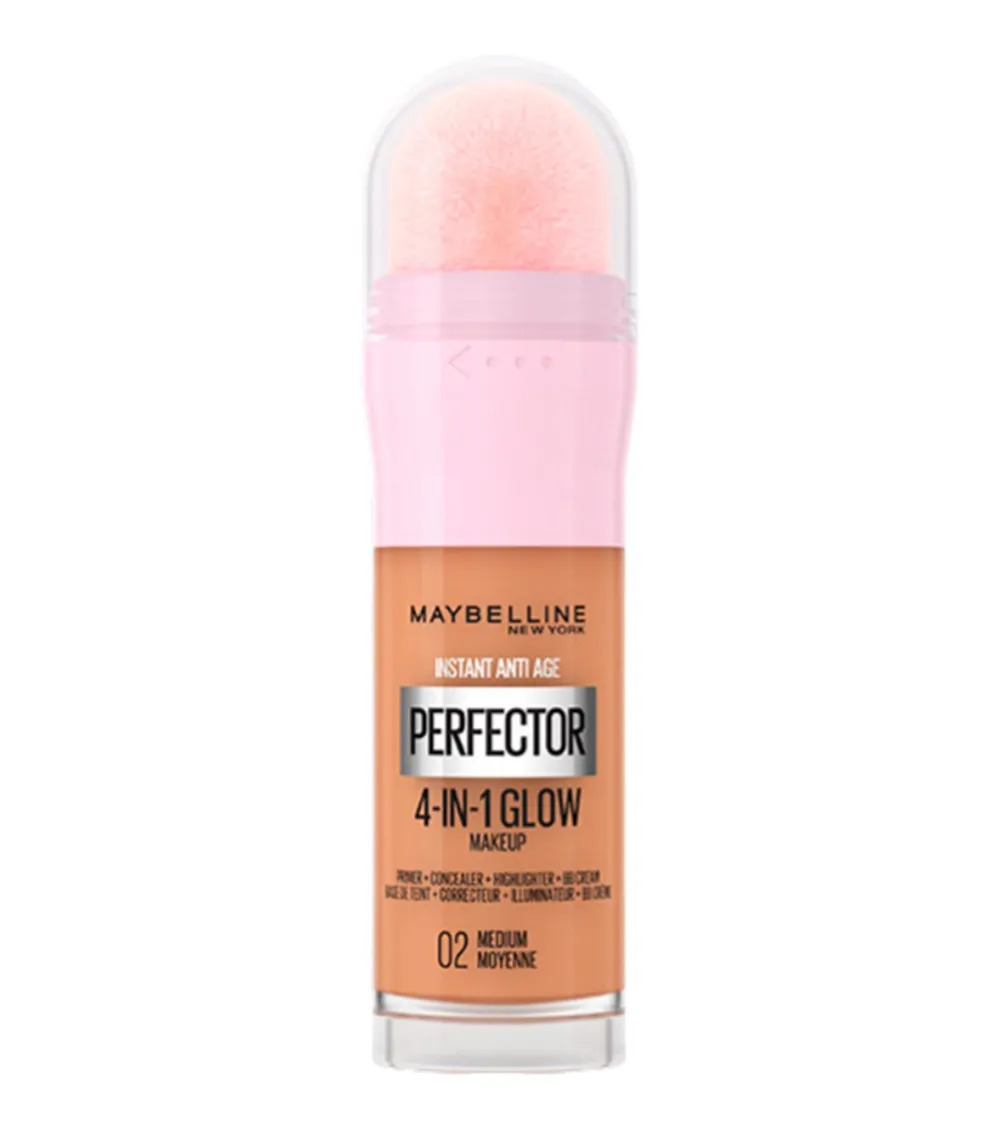 Base de Maquillaje Instant Perfector Glow 4 en 1 - 02: Medium>Maybelline New