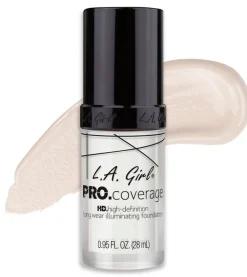 Base de Maquillaje Líquida Pro Coverage Illuminating - GLM641: White>L.A. Girl