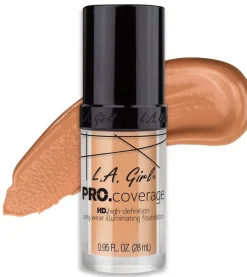 Base de Maquillaje Líquida Pro Coverage Illuminating - GLM644: Natural>L.A. Girl Discount