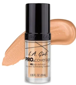 Base de Maquillaje Líquida Pro Coverage Illuminating - GLM642: Fair>L.A. Girl Discount