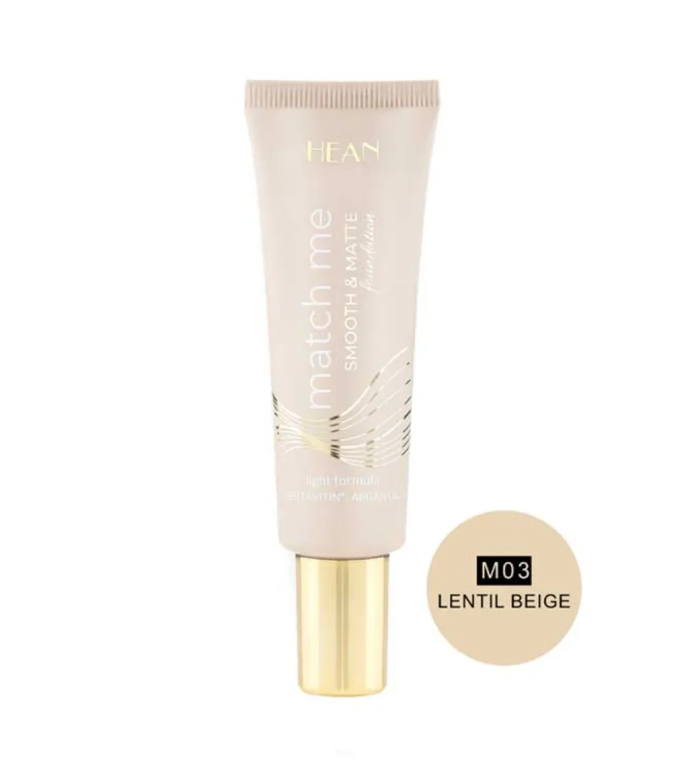 Base de maquillaje mate Match Me - M03: Lentil beige>Hean Best