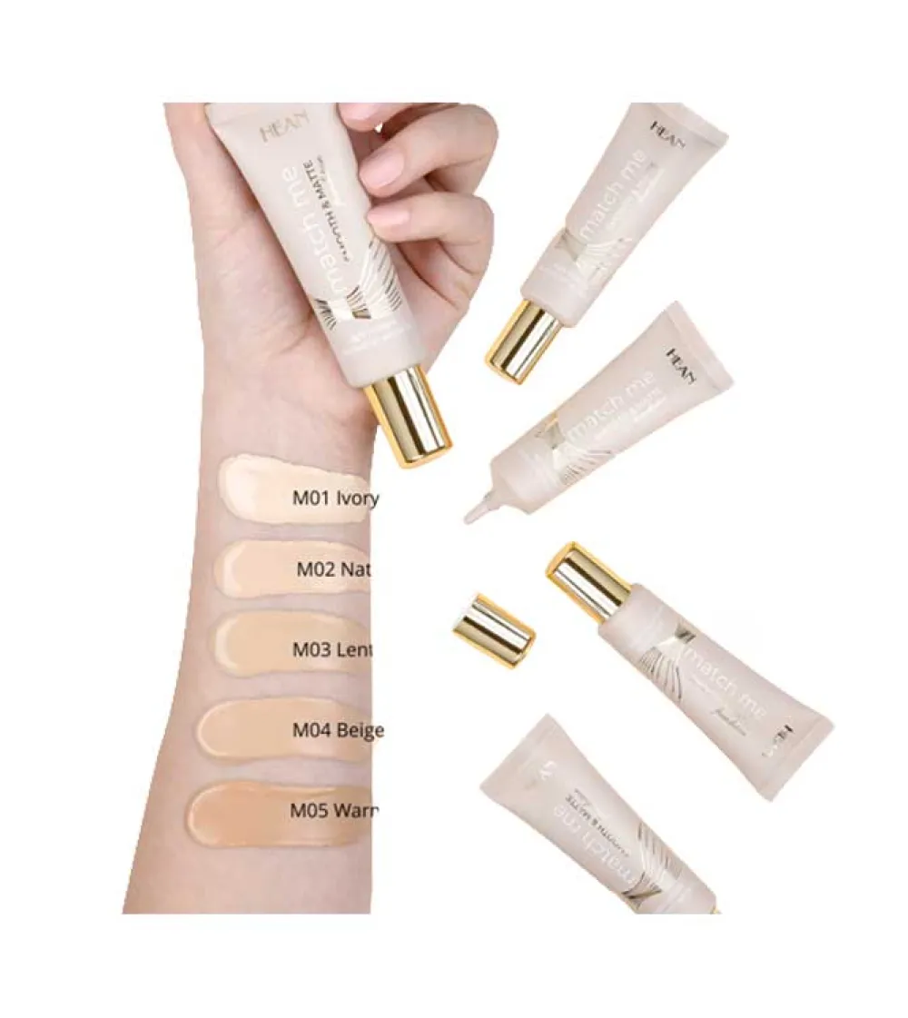 Base de maquillaje mate Match Me - M03: Lentil beige>Hean Best