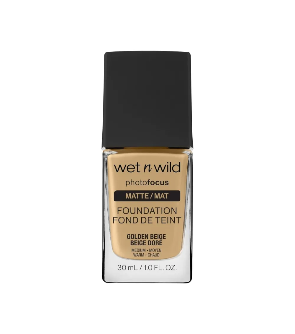 Base de maquillaje Photo Focus Matte - E368C: Golden Beige>Wet n Wild Discount