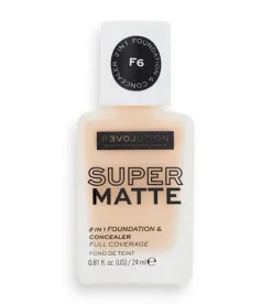 Base de maquillaje Super Matte - F6>Revolution Relove Sale