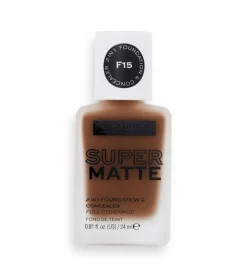 Base de maquillaje Super Matte - F15>Revolution Relove Clearance