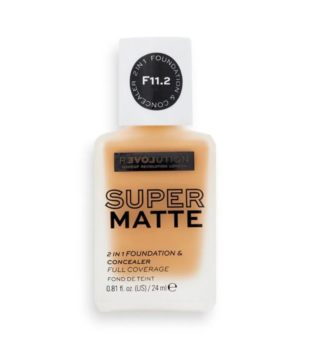 Base de maquillaje Super Matte - F11.2>Revolution Relove