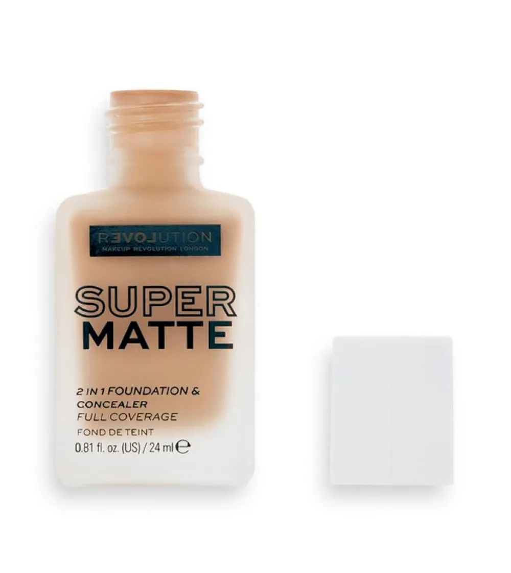 Base de maquillaje Super Matte - F10.5>Revolution Relove Discount