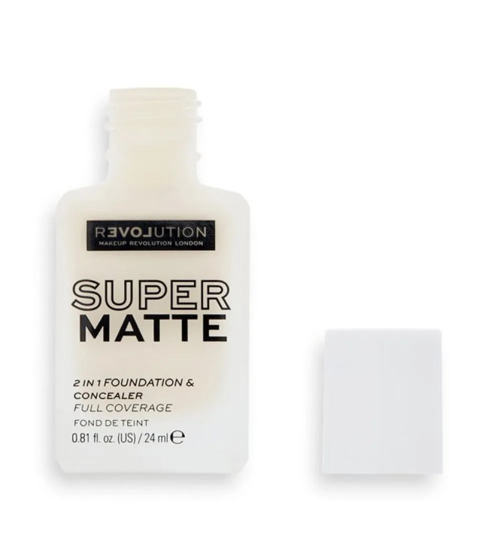 Base de maquillaje Super Matte - F0.2>Revolution Relove Outlet