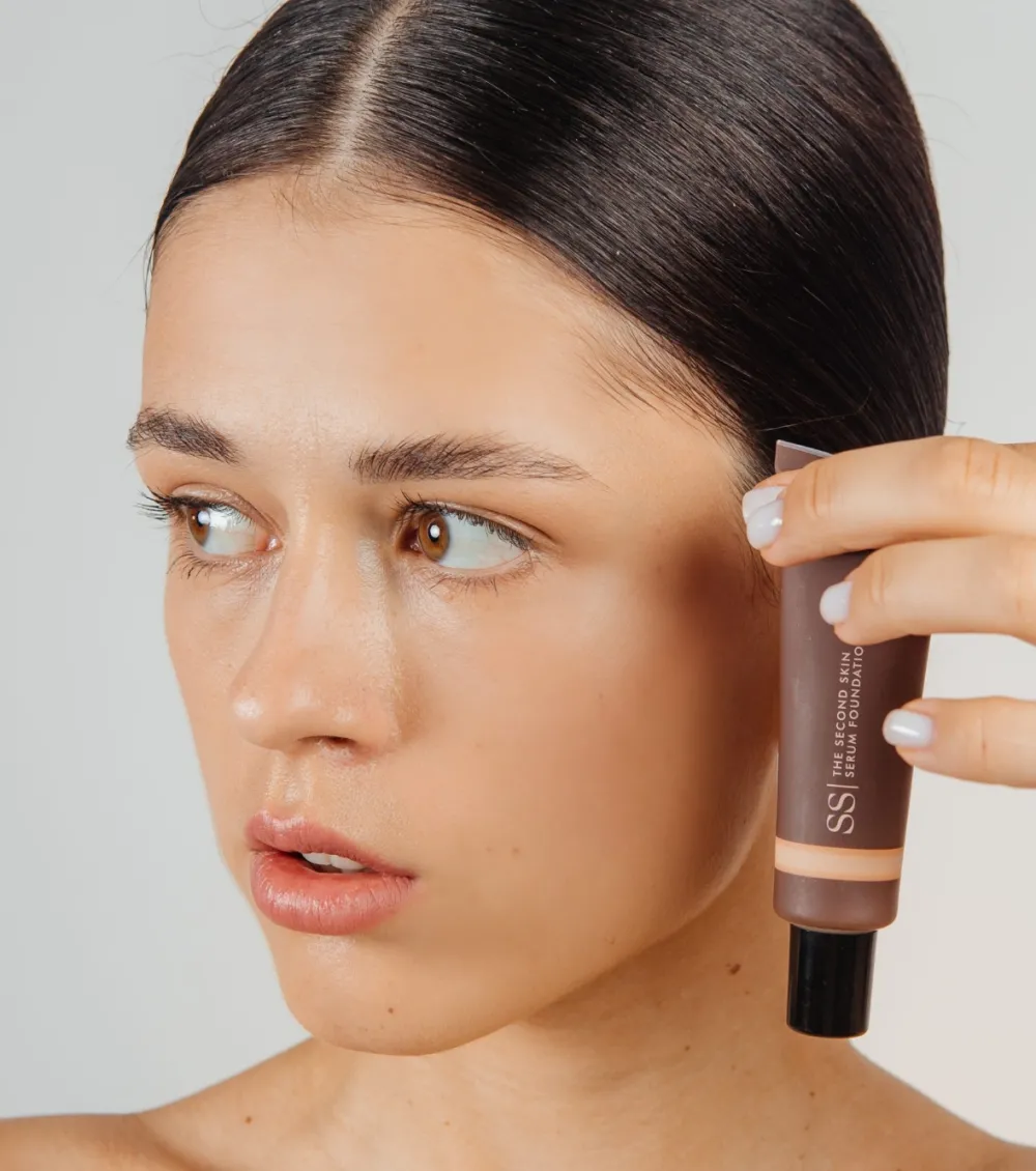 Base de maquillaje The Second Skin Serum Foundation - 03: Elena's Tone>Double S Beauty New
