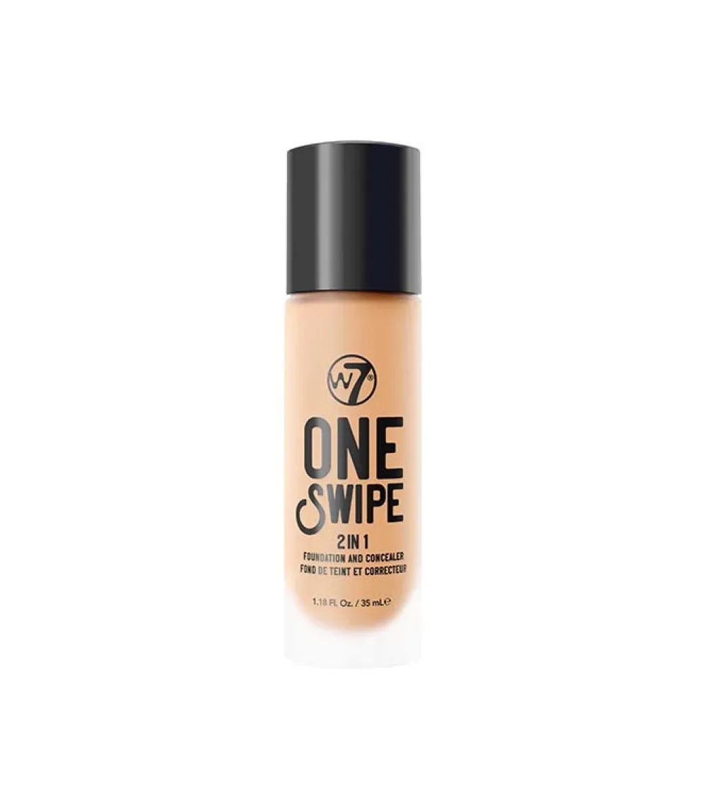 Base de maquillaje y corrector One Swipe 2 en 1 - Early Tan>W7 Hot