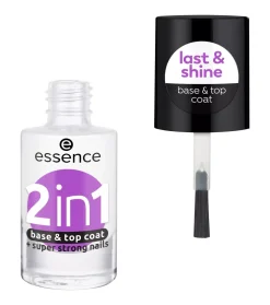 Base de uñas y top coat 2 en 1>essence Online