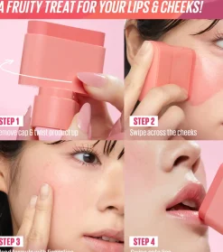 Bálsamo multi-stick para labios y mejillas Dewy Bar - Fig Smoothie><noscript><img width=