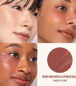 Bálsamo multi-stick para labios y mejillas Dewy Bar - Cranberry Cooler>Kaja Best
