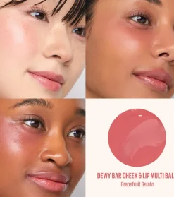 Bálsamo multi-stick para labios y mejillas Dewy Bar - Grapefruit Gelato>Kaja New