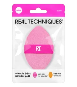 Borla multiusos de doble cara Miracle 2-in-1 Powder Puff><noscript><img width=