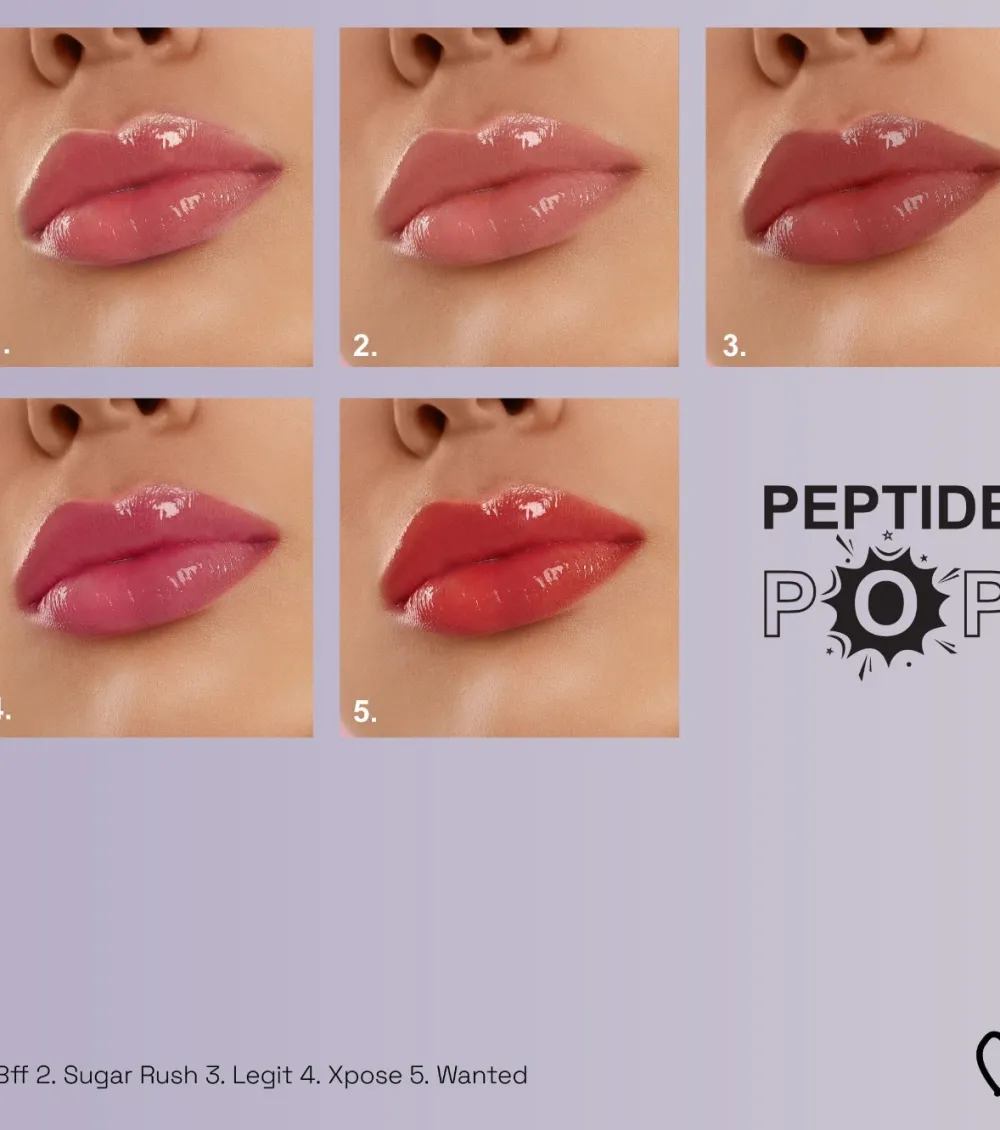 Brillo de labios con péptidos Peptide Pop - Wanted>Technic Cosmetics Best