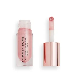 Brillo de labios con Shimmer Bomb - Shimmer Nude>Makeup Revolution New