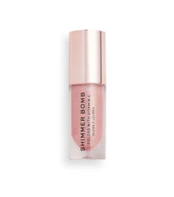 Brillo de labios con Shimmer Bomb - Shimmer Nude>Makeup Revolution New