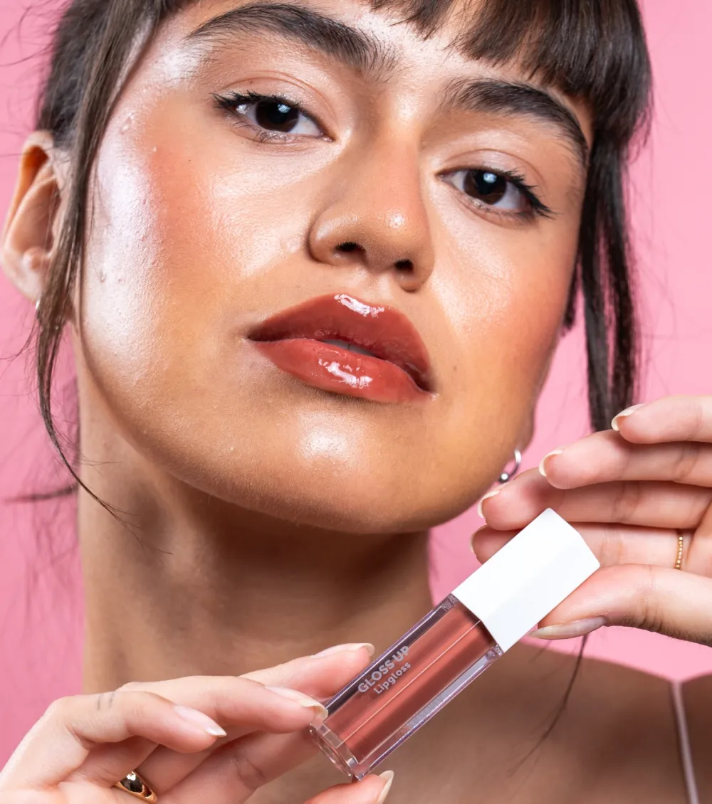 Brillo de labios Gloss Up - Praliné>CORAZONA Hot