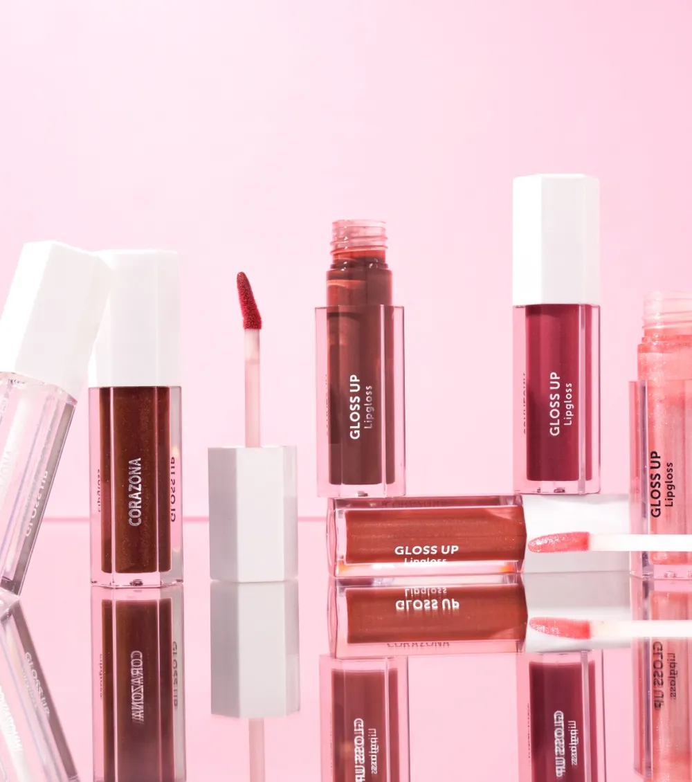Brillo de labios Gloss Up - Praliné>CORAZONA Hot