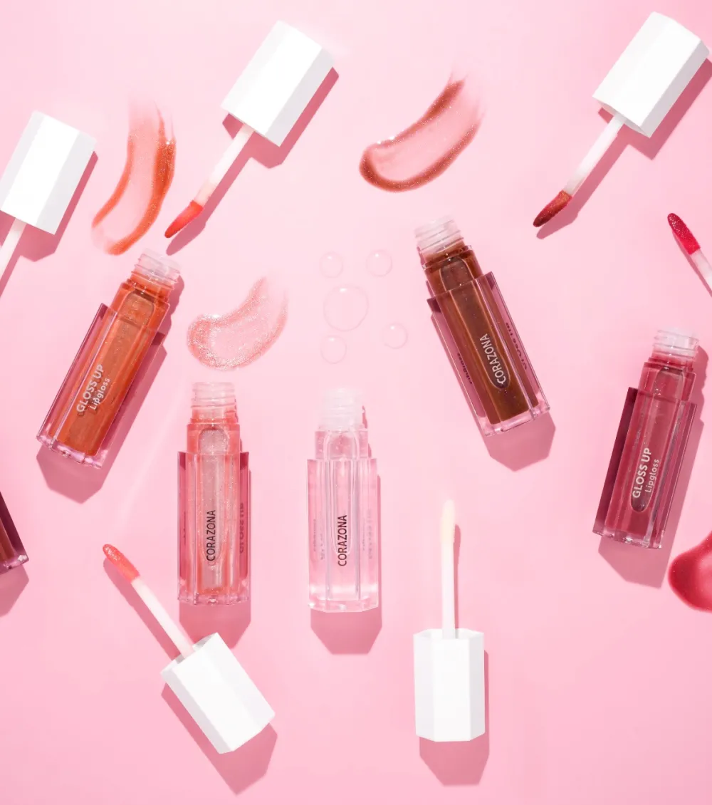 Brillo de labios Gloss Up - Praliné>CORAZONA Hot