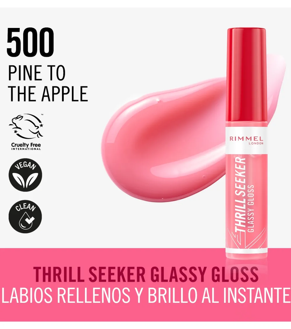 Brillo de labios Thrill Seeker - 500: Pine to the Apple>Rimmel London New