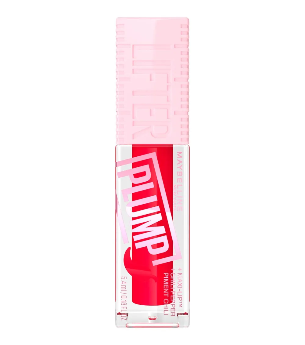 Brillo de labios voluminizador Lifter Plump - 004: Red Flag>Maybelline