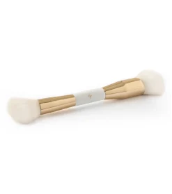 Brocha doble de maquillaje crema y polvo - 01>Diana Piriz Cosmetics Online